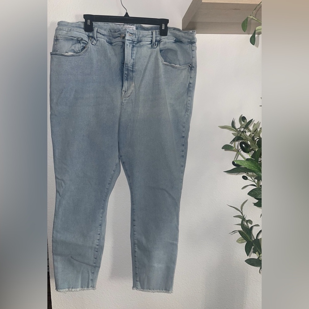 Good American Good Leg Jeans 24W